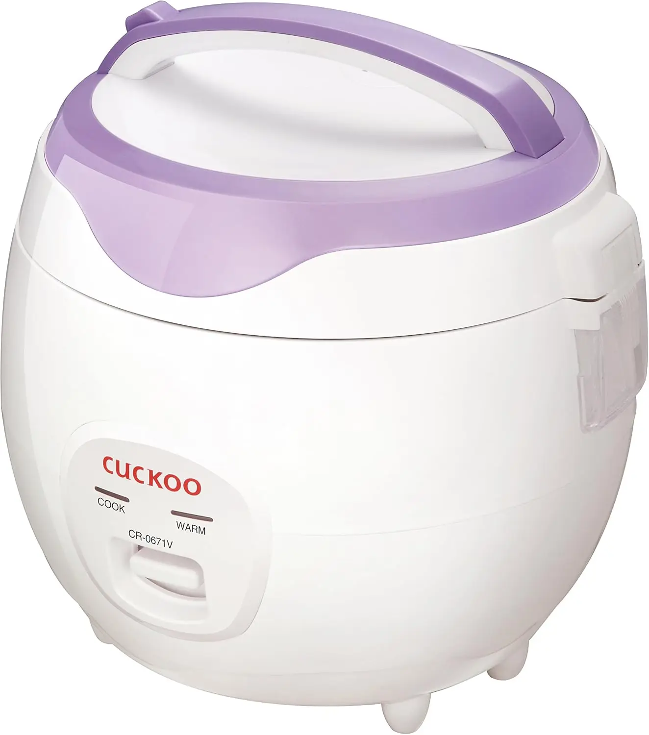 Electric Heating Rice Cooker Violet White 1.8L
Electric Heating Rice Cooker Violet White 1.8L