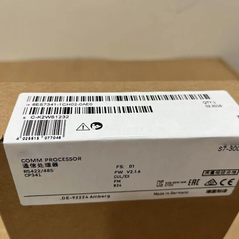 Новый процессор связи 6ES7341-1CH02-0AE0 6ES7 341-1CH02-0AE0 6ES73 41-1CH02-0AE0 быстрая доставка гарантия один год
Новый процессор связи 6ES7341-1CH02-0AE0 6ES7 341-1CH02-0AE0 6ES73 41-1CH02-0AE0 быстрая доставка гарантия один год