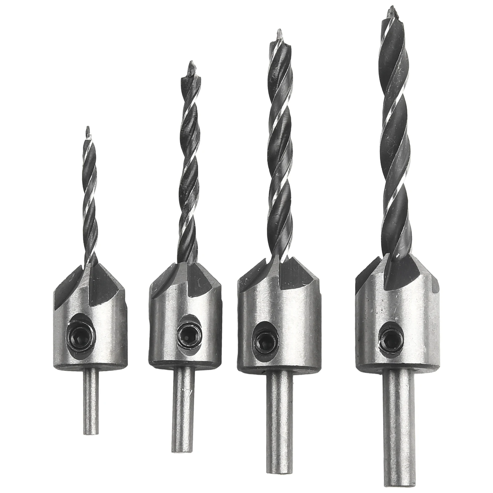 Brandnew Drill Bit Set Woodworking Chamfer 1/4 Hexagon 3/4/5/6mm 4PCS Accessories Hole Drill Set Reaming Drills
Brandnew Drill Bit Set Woodworking Chamfer 1/4 Hexagon 3/4/5/6mm 4PCS Accessories Hole Drill Set Reaming Drills