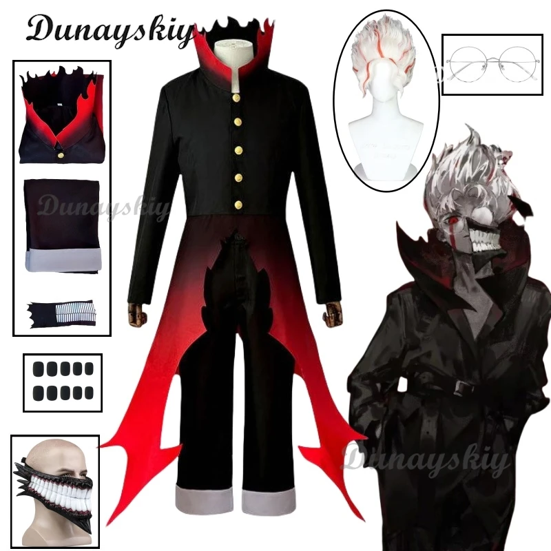 Ken Takakura Ken Okarun Dandadan Cosplay Costume Necked Trench Coat Red Black Outfit Halloween Party Suit Customized
Ken Takakura Ken Okarun Dandadan Cosplay Costume Necked Trench Coat Red Black Outfit Halloween Party Suit Customized