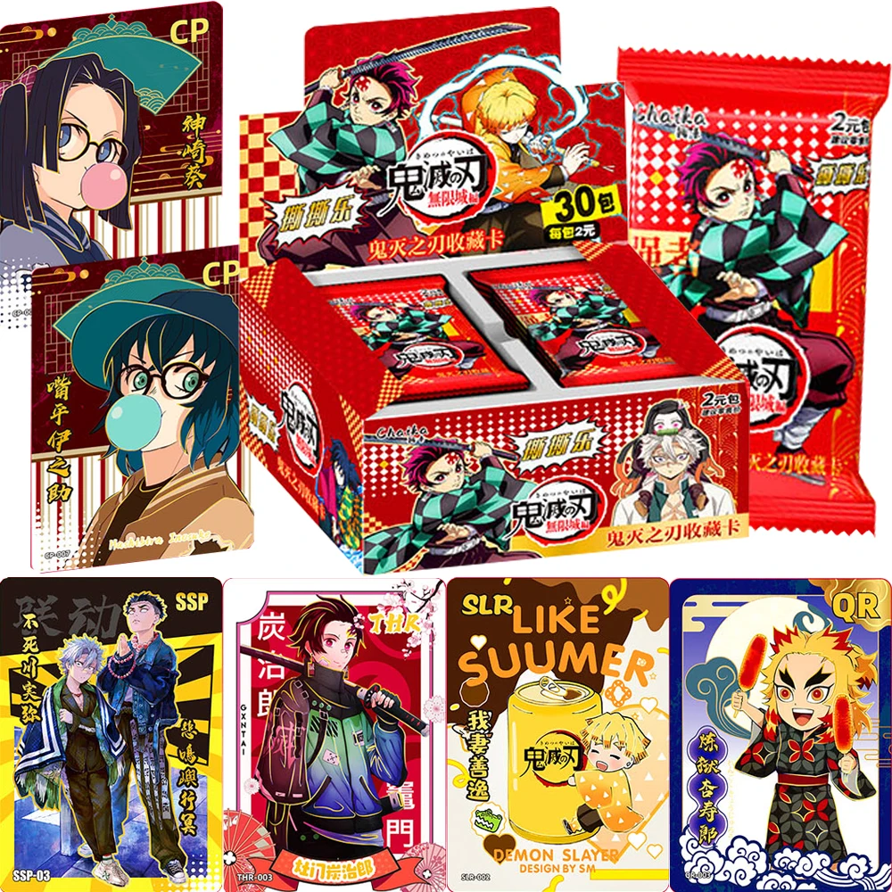Wholesale Demon Slayer Rare Hobby Cards Hot Blooded Anime Protagonist Limited Edition Character Colorful Cards Collect Toy Gifts
Wholesale Demon Slayer Rare Hobby Cards Hot Blooded Anime Protagonist Limited Edition Character Colorful Cards Collect Toy Gifts