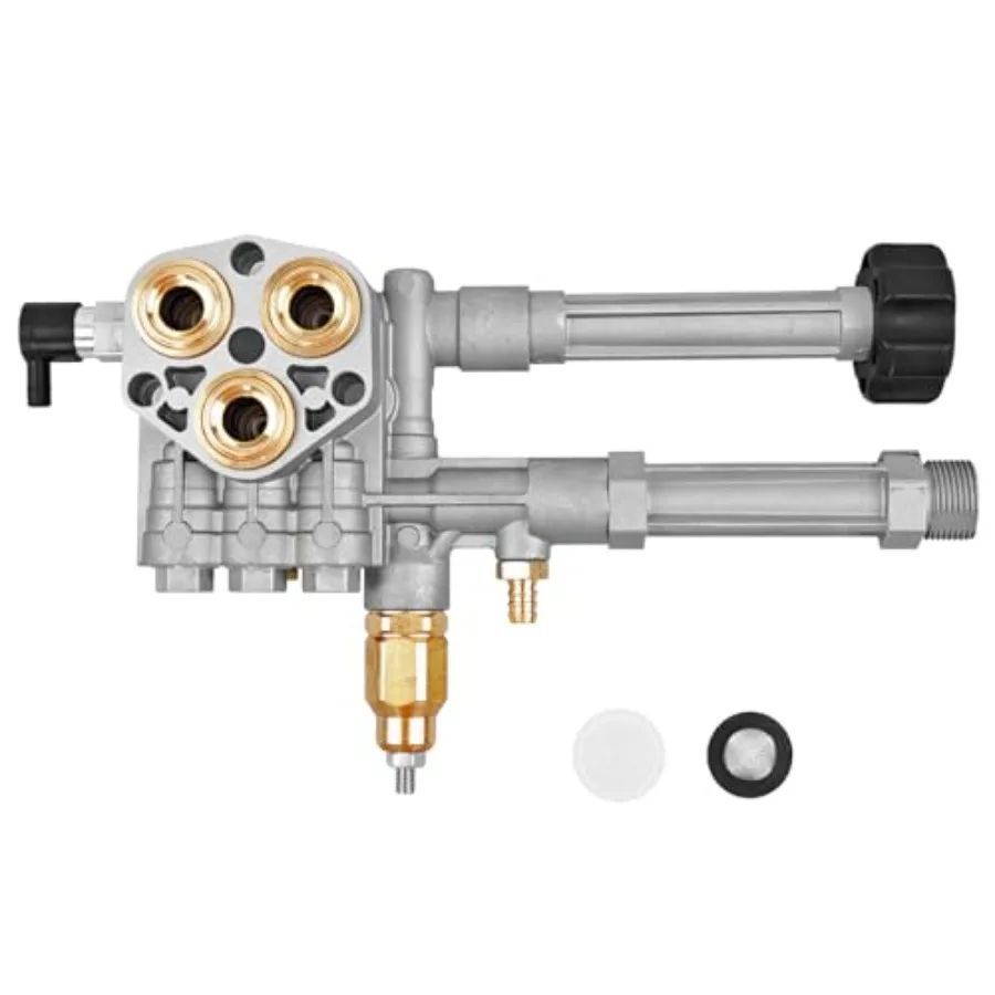 AR43361 43361 Complete Pump Head with Unloader and Installed Thermal Relief Valve for Annovi Reverberi Pressure Washer Pump Hea
AR43361 43361 Complete Pump Head with Unloader and Installed Thermal Relief Valve for Annovi Reverberi Pressure Washer Pump Hea