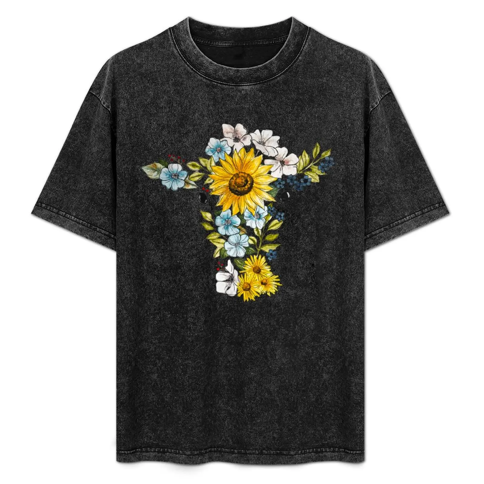 Sunflower Cow T-Shirt tees oversized boys animal print cute tops luxury clothes men
Sunflower Cow T-Shirt tees oversized boys animal print cute tops luxury clothes men
