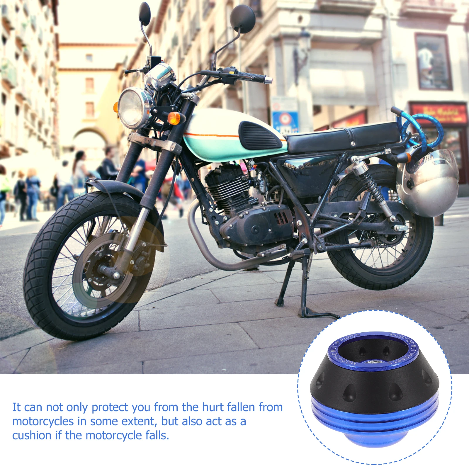 2pcs Alloy Anti Collision Cup For Motorbike Front Fork Anti-Collision Accessory Durable Shockproof Decorative Front Fork Cup
2pcs Alloy Anti Collision Cup For Motorbike Front Fork Anti-Collision Accessory Durable Shockproof Decorative Front Fork Cup
