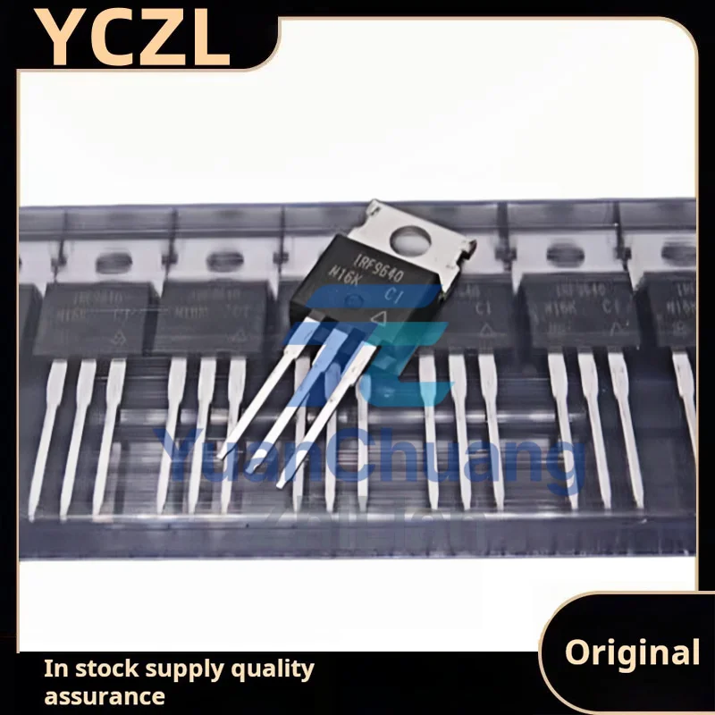 10PCS IRF9640PBF P-channel-200V/-11A MOS field effect tube TO-220 new original genuine
10PCS IRF9640PBF P-channel-200V/-11A MOS field effect tube TO-220 new original genuine