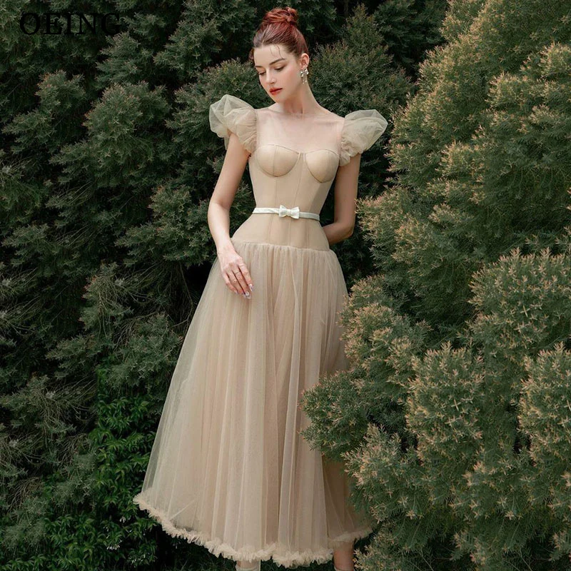 OEING A-Line Princess Prom Dress Elegant Sweetheart Sleeveless Party Gowns Tea-Length Evening Dress Customized
OEING A-Line Princess Prom Dress Elegant Sweetheart Sleeveless Party Gowns Tea-Length Evening Dress Customized