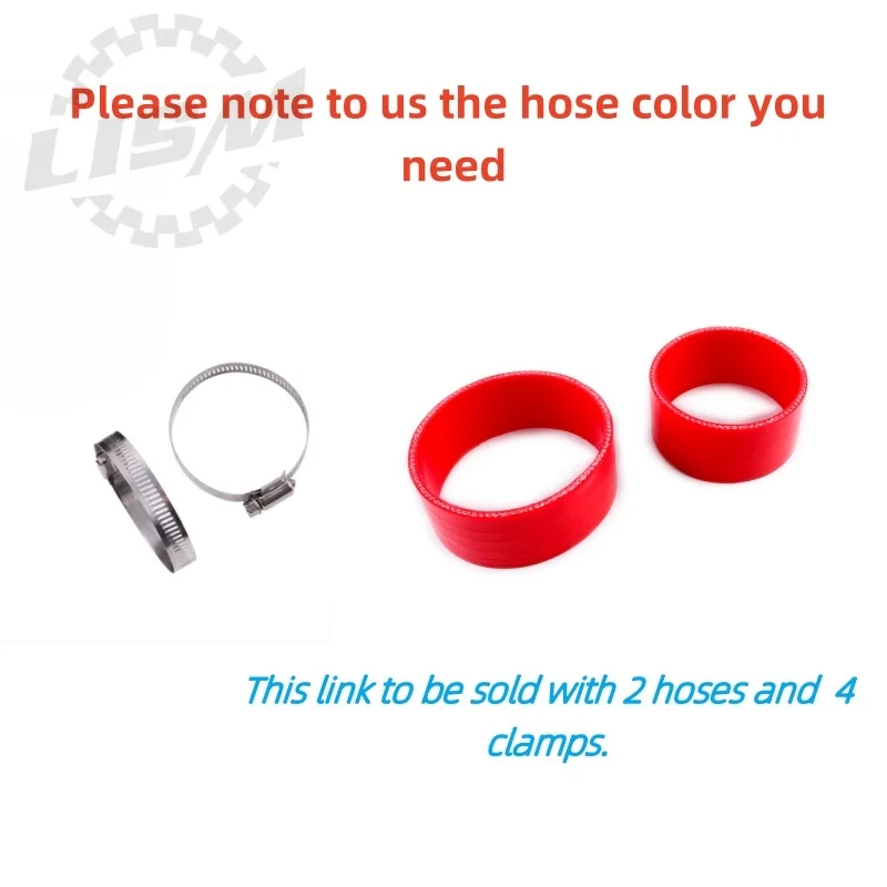 2PCS 3PLY For BMW Mini Cooper S R53 Snoot Boots Silicone Hose Top Mount Intercooler Hose Kit Pipe
2PCS 3PLY For BMW Mini Cooper S R53 Snoot Boots Silicone Hose Top Mount Intercooler Hose Kit Pipe