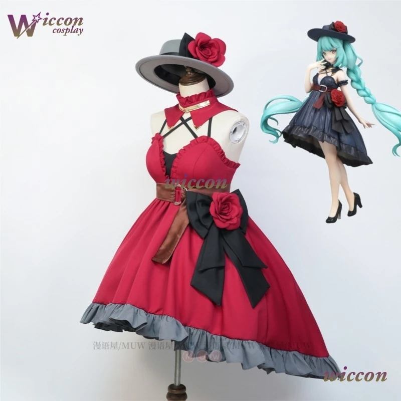 OHY Project SEKAI Cosplay Trioo-Tryy-iT Series Mikuu Cosplay Lolita Rose Red Dress With Hat Women Girls Halloween Party Roleplay
OHY Project SEKAI Cosplay Trioo-Tryy-iT Series Mikuu Cosplay Lolita Rose Red Dress With Hat Women Girls Halloween Party Roleplay