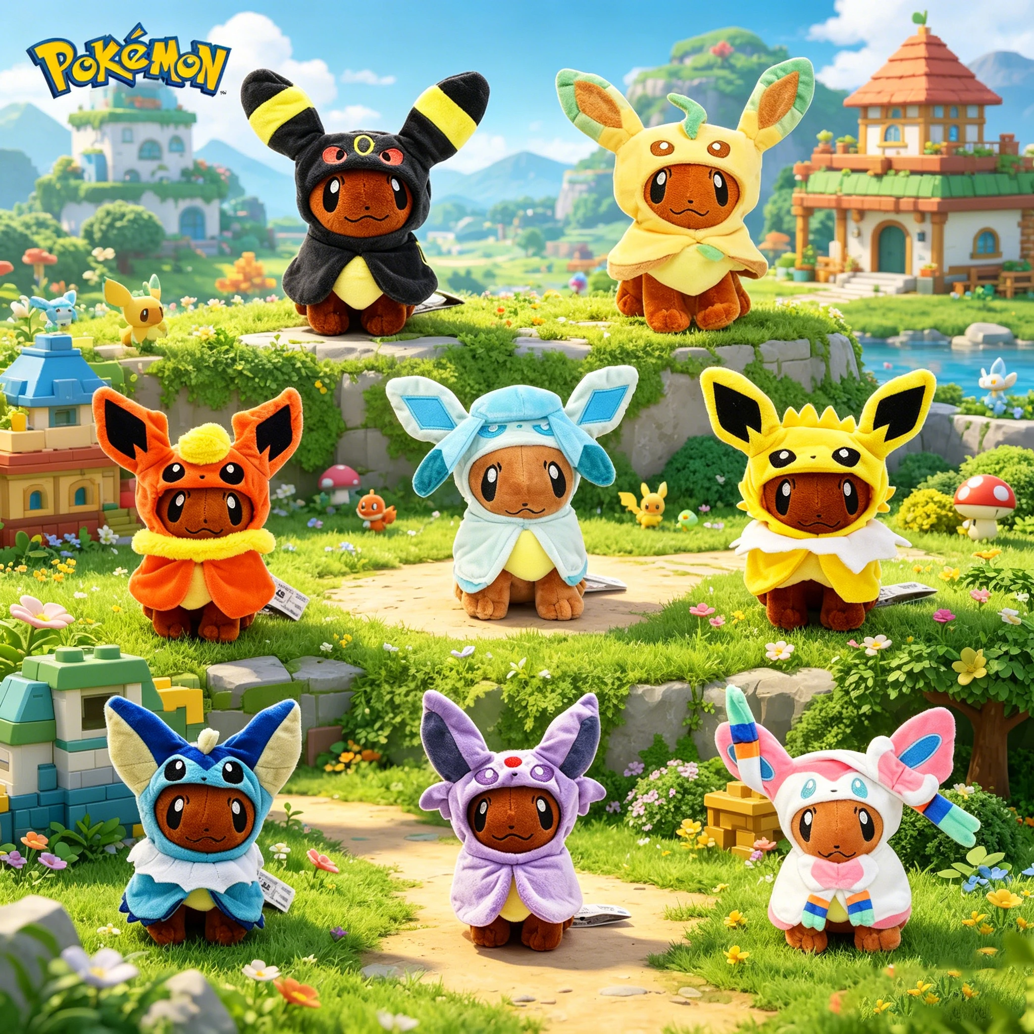 Eevee Cosplay Hooded Plush Doll Umbreon Leafeon Flareon Glaceon Jolteon Espeon Vaporeon Sylveon Stuffed Toy Soft Peluche Gifts
Eevee Cosplay Hooded Plush Doll Umbreon Leafeon Flareon Glaceon Jolteon Espeon Vaporeon Sylveon Stuffed Toy Soft Peluche Gifts
