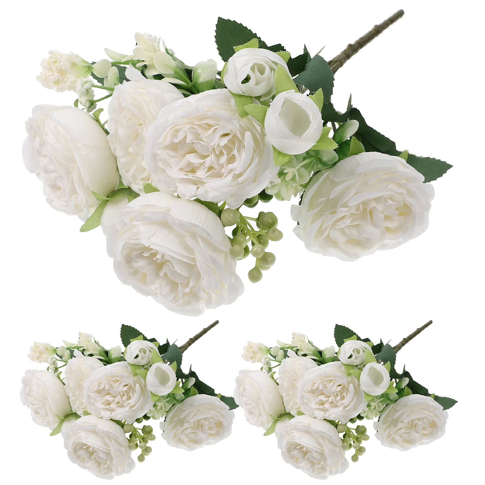 3Pcs Artificial Peony Flowers Lifelike Silk Flower Arrangements Home Party Decoration DIY Bouquet Decor
3Pcs Artificial Peony Flowers Lifelike Silk Flower Arrangements Home Party Decoration DIY Bouquet Decor