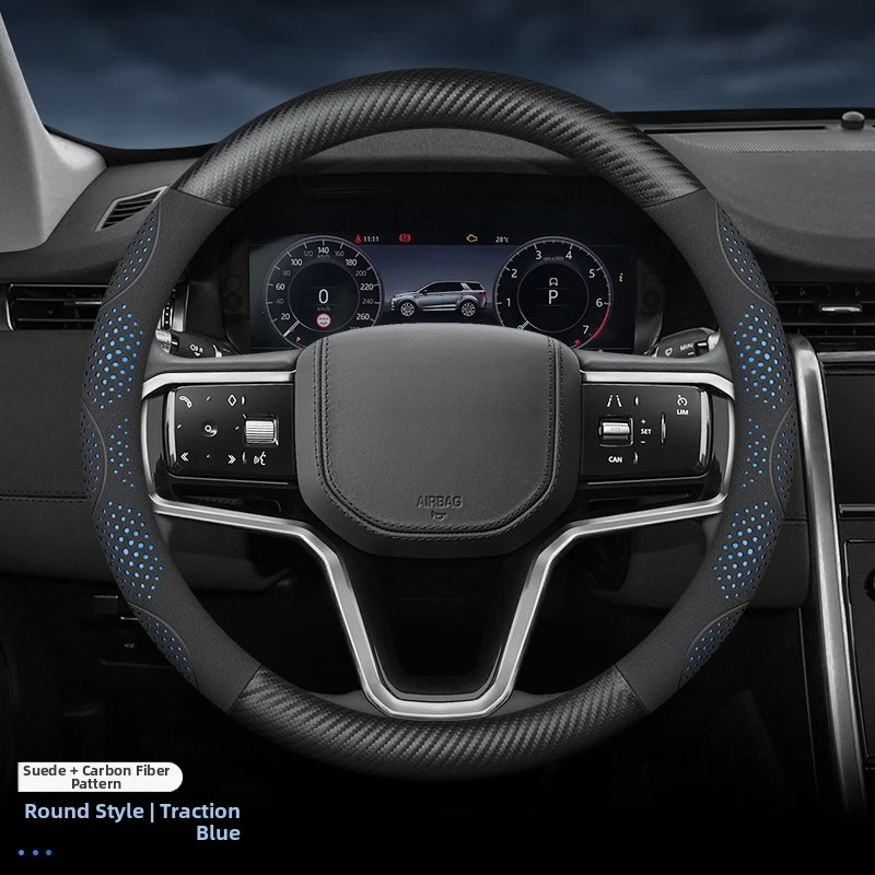 Full Leather Cover for All Seasons Auto Steering Wheel Cover Ultra-Thin Non-Slip Round Breathable Car Steering Wheel Protector
Full Leather Cover for All Seasons Auto Steering Wheel Cover Ultra-Thin Non-Slip Round Breathable Car Steering Wheel Protector