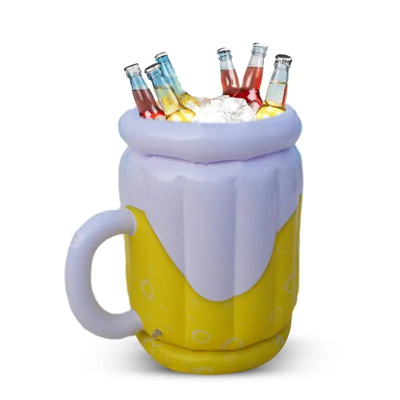 Inflatable Cold Beer Bucket Lightweight PVC Ice Bar Drink Cup Ice Bucket For Outdoor Party Inflatable Ice Tray Drink Bucket
Inflatable Cold Beer Bucket Lightweight PVC Ice Bar Drink Cup Ice Bucket For Outdoor Party Inflatable Ice Tray Drink Bucket
