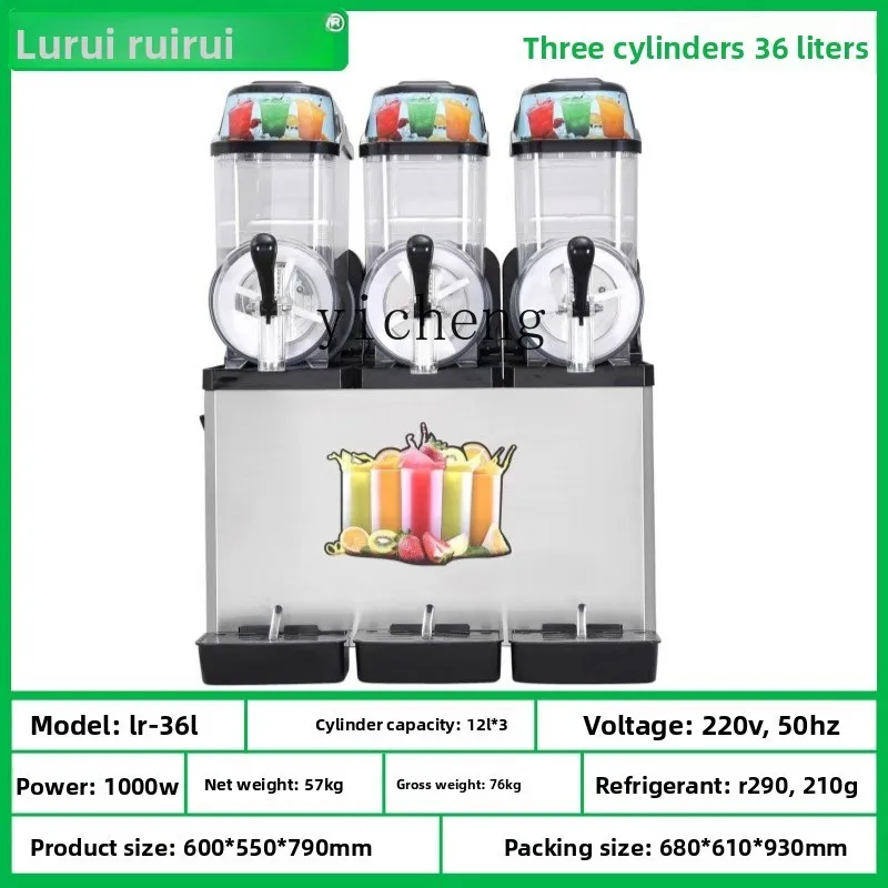 ZZ commercial snow melting machine single cylinder double cylinder three cylinder smoothie juice intelligent automatic
ZZ commercial snow melting machine single cylinder double cylinder three cylinder smoothie juice intelligent automatic