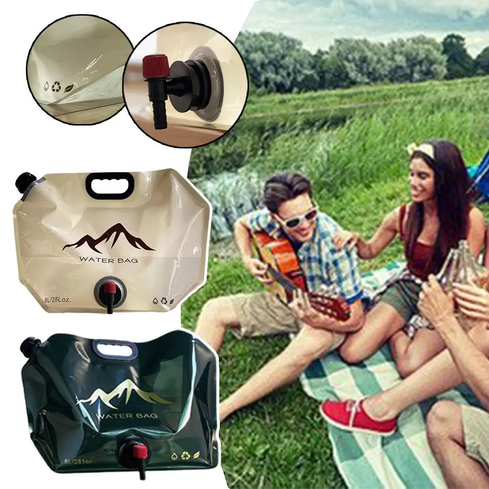 Outdoor Mini Folding Water Bag Camping 8l Big Capacity Portable Water Bag For Survival Or Emergency Supplies Water Storage U9o1
Outdoor Mini Folding Water Bag Camping 8l Big Capacity Portable Water Bag For Survival Or Emergency Supplies Water Storage U9o1