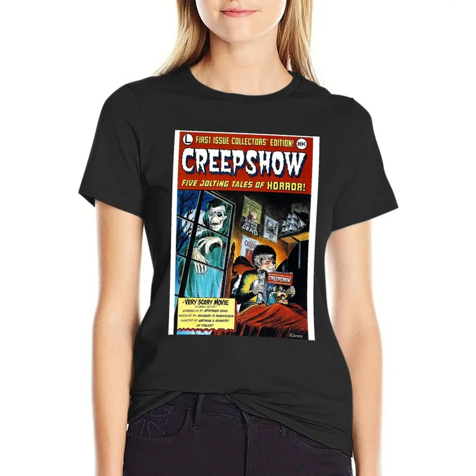 Creepshow T-Shirt animal print animal prinfor plus sizes aesthetic clothes new edition t shirts for Women
Creepshow T-Shirt animal print animal prinfor plus sizes aesthetic clothes new edition t shirts for Women