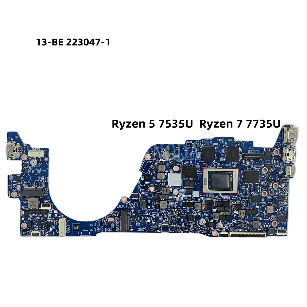 Материнская плата ноутбука 223047 -1 ДЛЯ HP 13-BE с R5 7535U R7 7735U 8 ГБ ОЗУ полностью протестирована
Материнская плата ноутбука 223047 -1 ДЛЯ HP 13-BE с R5 7535U R7 7735U 8 ГБ ОЗУ полностью протестирована