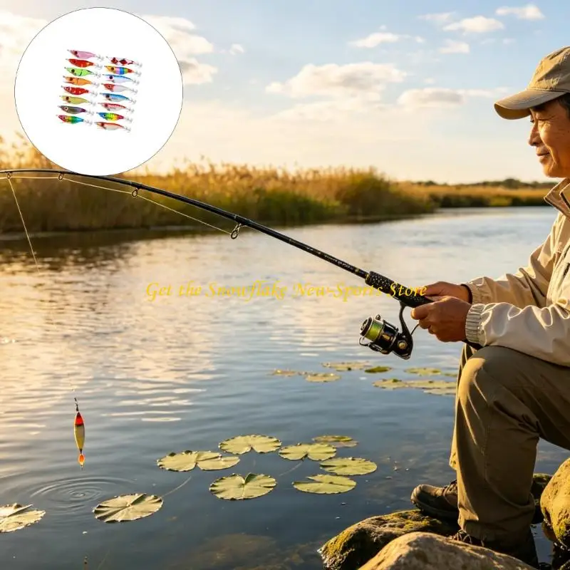 E56D 16Pack Double Side Boxed Fishing Baits Artificial Glowing Cuttlefishes Hook Sea Lures Shrimp Lures for Angling
E56D 16Pack Double Side Boxed Fishing Baits Artificial Glowing Cuttlefishes Hook Sea Lures Shrimp Lures for Angling