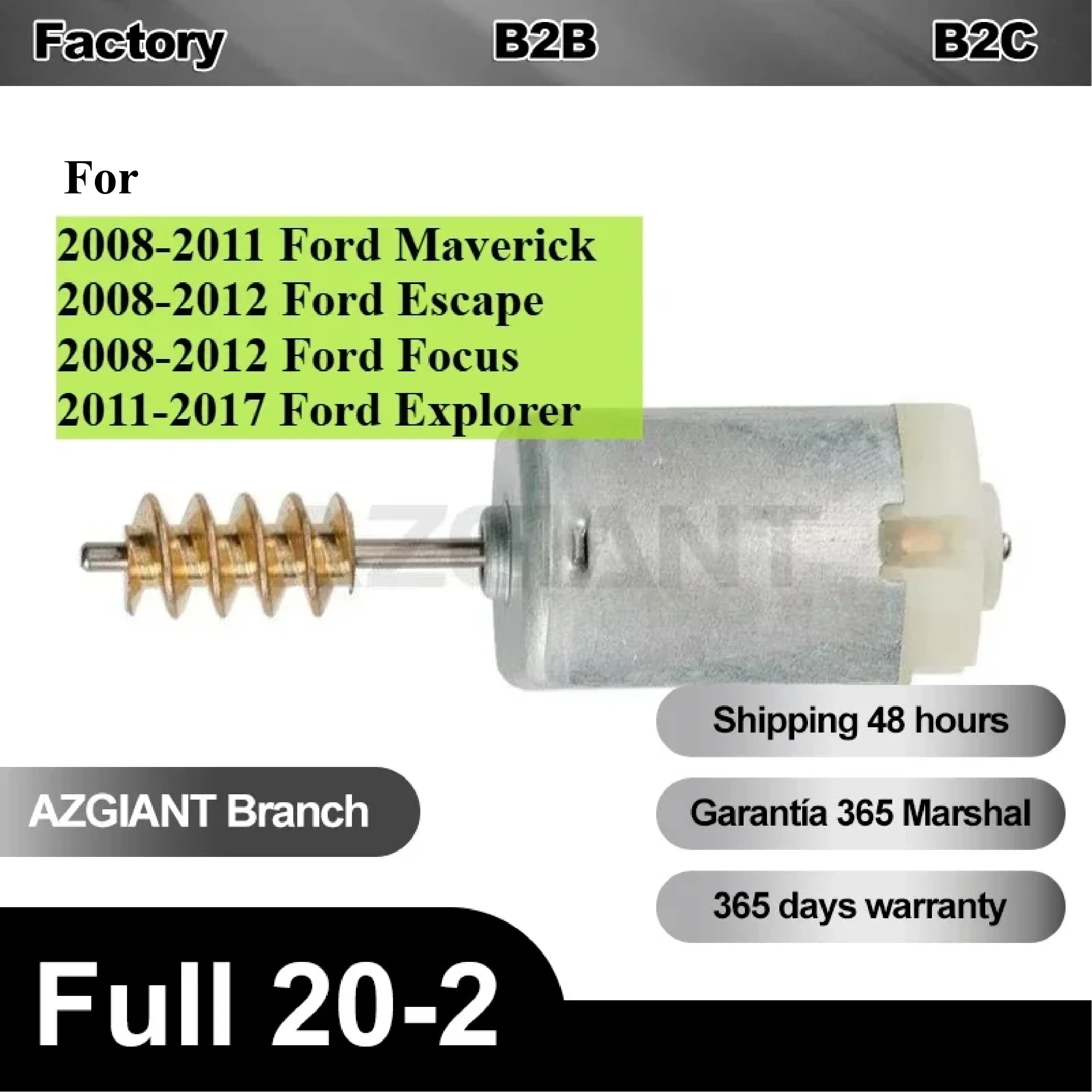Auto Door Lock Latch Actuator Motor for Ford Maverick Escape Focus Explorer Center Control 9L3Z-5421813-A 4183412002
Auto Door Lock Latch Actuator Motor for Ford Maverick Escape Focus Explorer Center Control 9L3Z-5421813-A 4183412002