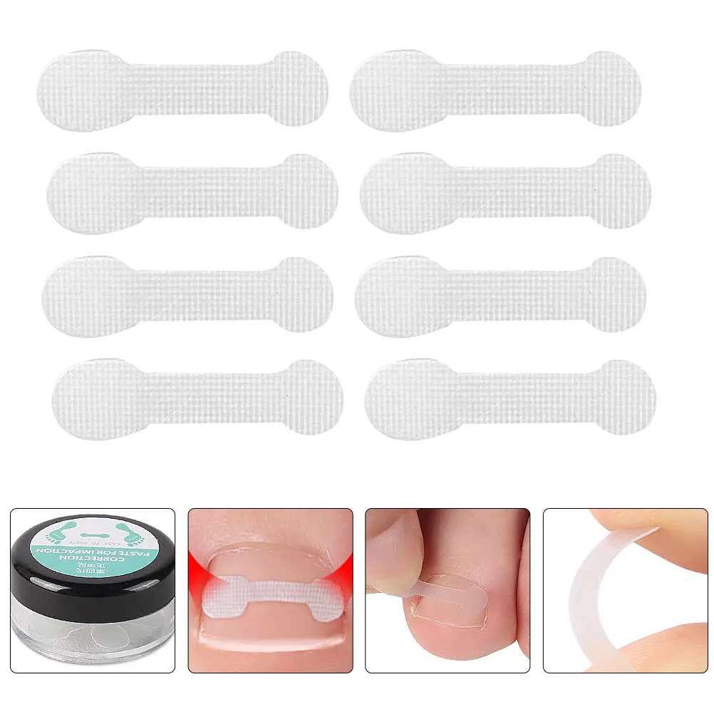 30 Pcs Toenail Corrector Strips Resin thopedic Stickers Bunion Pain Relief Hallux Support Nail Care Patch
30 Pcs Toenail Corrector Strips Resin thopedic Stickers Bunion Pain Relief Hallux Support Nail Care Patch