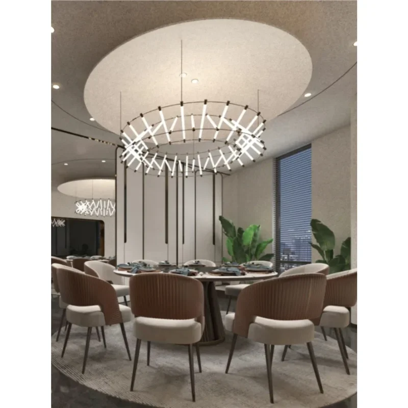 Modern simple private room dining table villa club living room tea room Mazar lamp
Modern simple private room dining table villa club living room tea room Mazar lamp