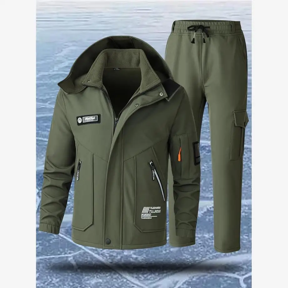 Thiened Fce Workwear Suit for Men And Women Outdoor Wear Resistant Winter Warm Waterproof Overalls Industrial Workwear
Thiened Fce Workwear Suit for Men And Women Outdoor Wear Resistant Winter Warm Waterproof Overalls Industrial Workwear