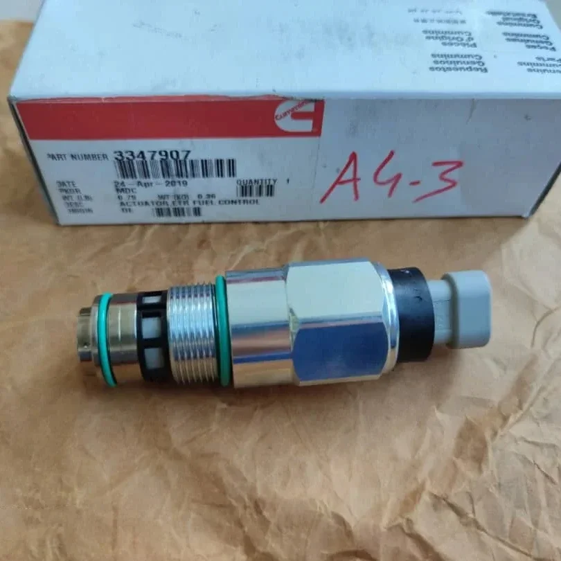 Original QSK60 Engine Parts Electronic Fuel Control Actuator 3347907
Original QSK60 Engine Parts Electronic Fuel Control Actuator 3347907