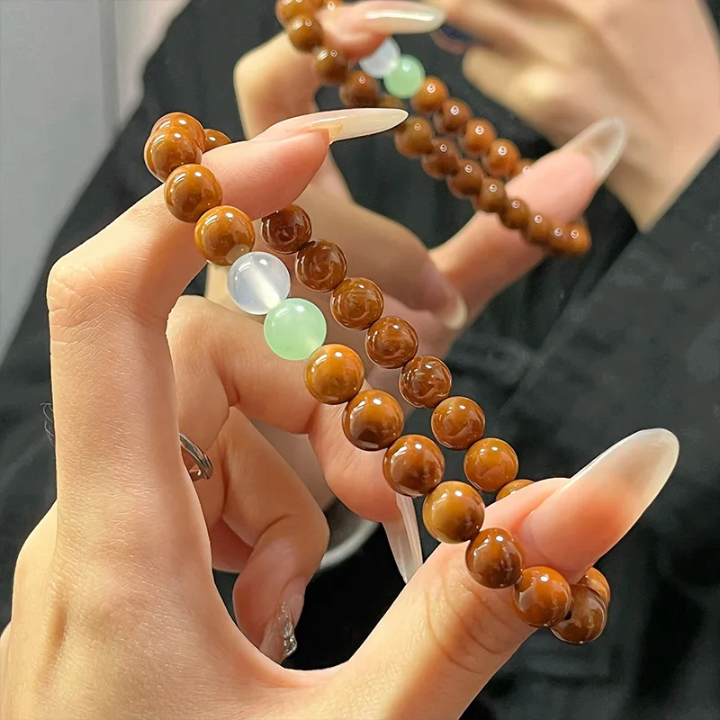Genuine Goods Boutique High Throw Design Cook Bracelet Men's Round Polished Bodhi Rosary Beads Pliable Temperament C
Genuine Goods Boutique High Throw Design Cook Bracelet Men's Round Polished Bodhi Rosary Beads Pliable Temperament C