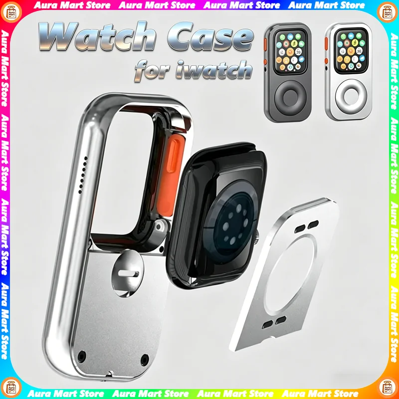 New RePod for iWatch CNC Aluminum Ally Protective Case for Apple Watch Series Expands 10/9/8/7/6 Retro Pod Style Accessories
New RePod for iWatch CNC Aluminum Ally Protective Case for Apple Watch Series Expands 10/9/8/7/6 Retro Pod Style Accessories