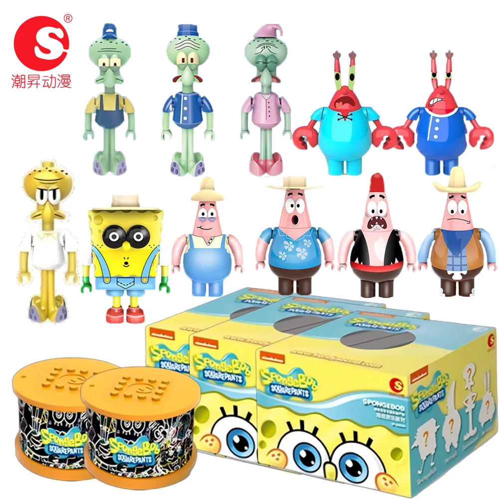 Original SpongeBob SquarePants Blind Box 20th Anniversary Gashapon Assemble Dolls Adorable Block Toys Christmas Gift for Fans
Original SpongeBob SquarePants Blind Box 20th Anniversary Gashapon Assemble Dolls Adorable Block Toys Christmas Gift for Fans