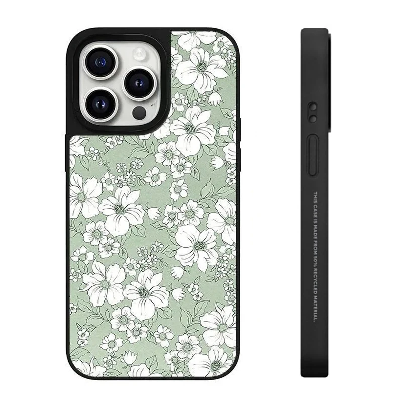 Green Flower Mirror Surface IPhone 12 13 14 15 16 Pro Max Case - Protective IPhone Case with MagSafe
Green Flower Mirror Surface IPhone 12 13 14 15 16 Pro Max Case - Protective IPhone Case with MagSafe