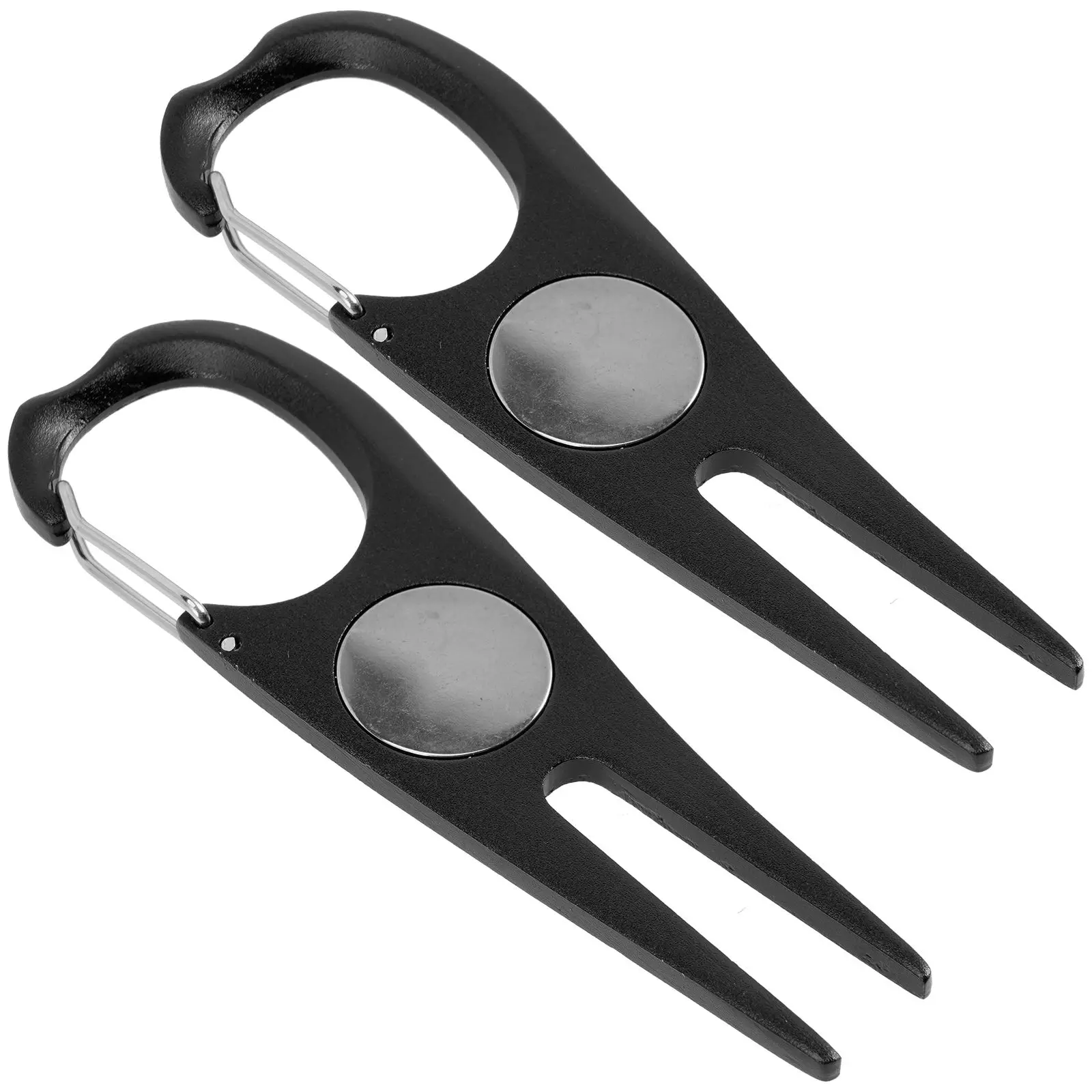 2 Pcs Green Fork Man Golf Divot Tool and Ball Marker Stainless Steel Repair Gear Men
2 Pcs Green Fork Man Golf Divot Tool and Ball Marker Stainless Steel Repair Gear Men
