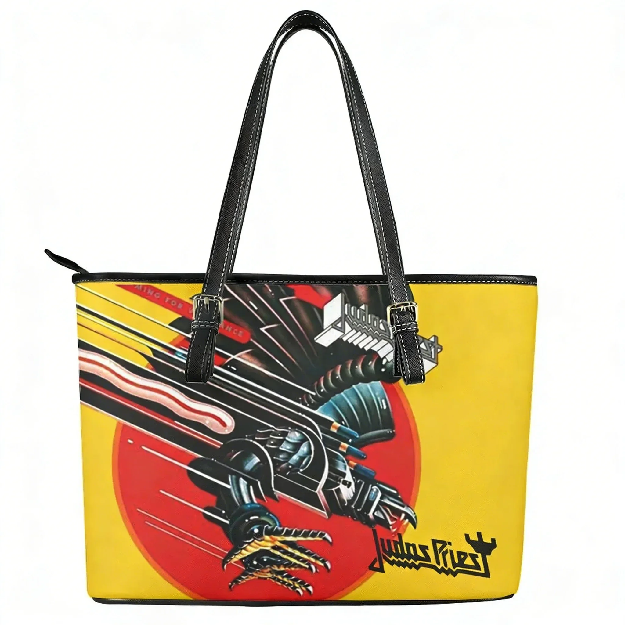 Judas Priest Heavy Metal Rock Custom Handbag Women Men Personalized Tote Bag Shoulder Bag Business Leather Purse Travel Bag Gift
Judas Priest Heavy Metal Rock Custom Handbag Women Men Personalized Tote Bag Shoulder Bag Business Leather Purse Travel Bag Gift