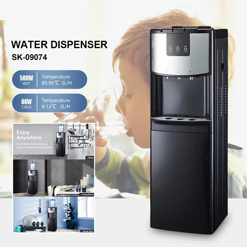 Напольный кулер для воды для дома, горячая и холодная вода, 220В, 3 выхода для воды, быстрый нагрев 500Вт, для офиса
Напольный кулер для воды для дома, горячая и холодная вода, 220В, 3 выхода для воды, быстрый нагрев 500Вт, для офиса