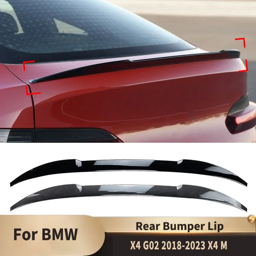 For BMW X4 G02 2018-2023 X4 M Car Tail Wings Fixed Wind Spoiler Rear Trunk Wing Spoiler Tail Fin Auto Accessories
For BMW X4 G02 2018-2023 X4 M Car Tail Wings Fixed Wind Spoiler Rear Trunk Wing Spoiler Tail Fin Auto Accessories
