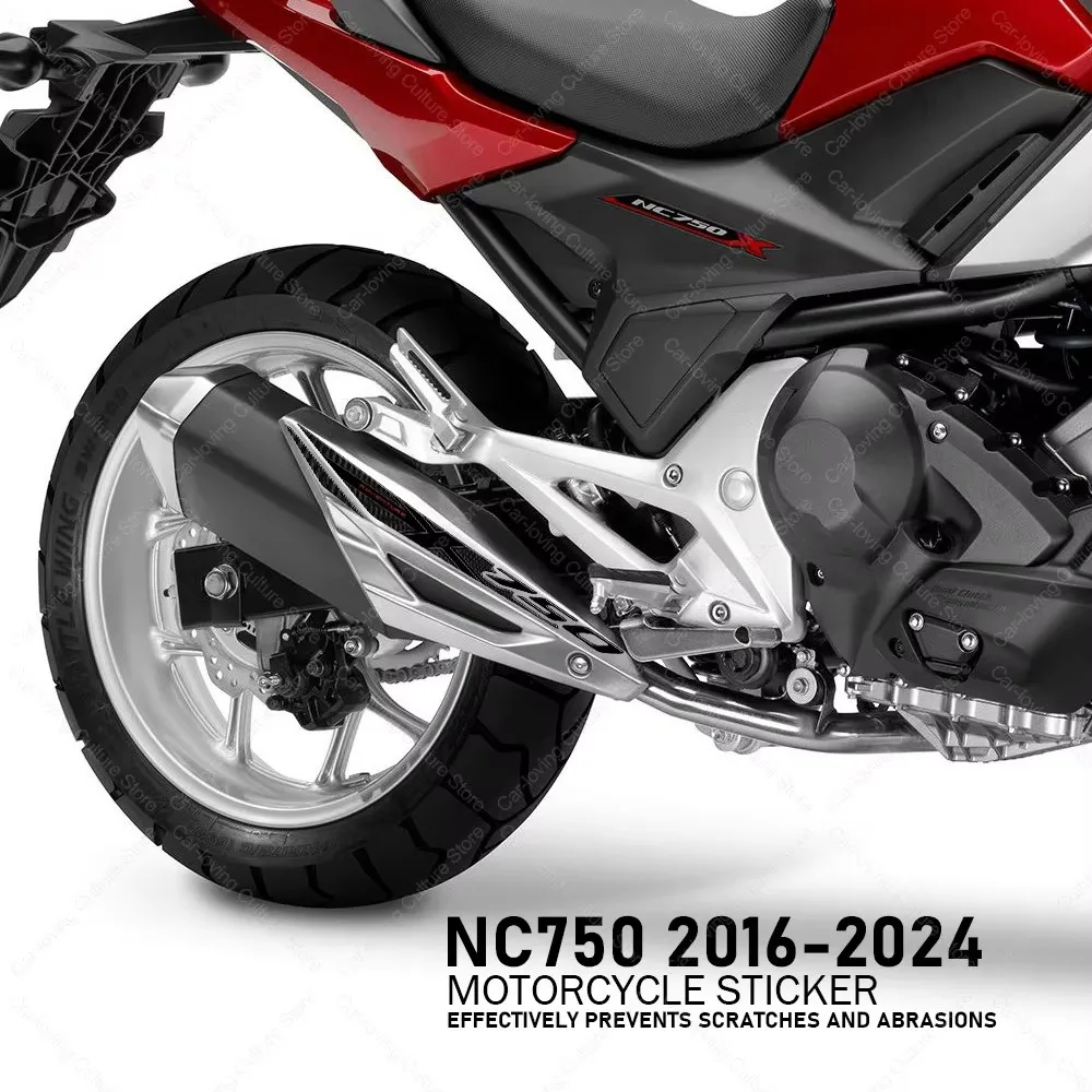 For NC750 2016-2024 Motorcycle Accessories Waterproof Protective Muffler Protection Sticker 3D Epoxy Resin Protective Sticker
For NC750 2016-2024 Motorcycle Accessories Waterproof Protective Muffler Protection Sticker 3D Epoxy Resin Protective Sticker