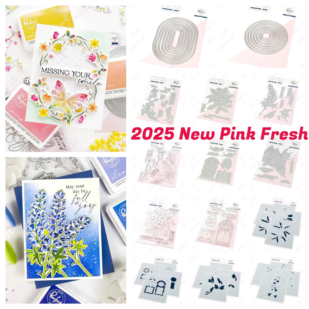 Pink Fresh Good Times April Releases Metal Cutting Dies Stamps Stencil Hot Foil Scrapbooking Album Decoration Craft for DIY Card
Pink Fresh Good Times April Releases Metal Cutting Dies Stamps Stencil Hot Foil Scrapbooking Album Decoration Craft for DIY Card