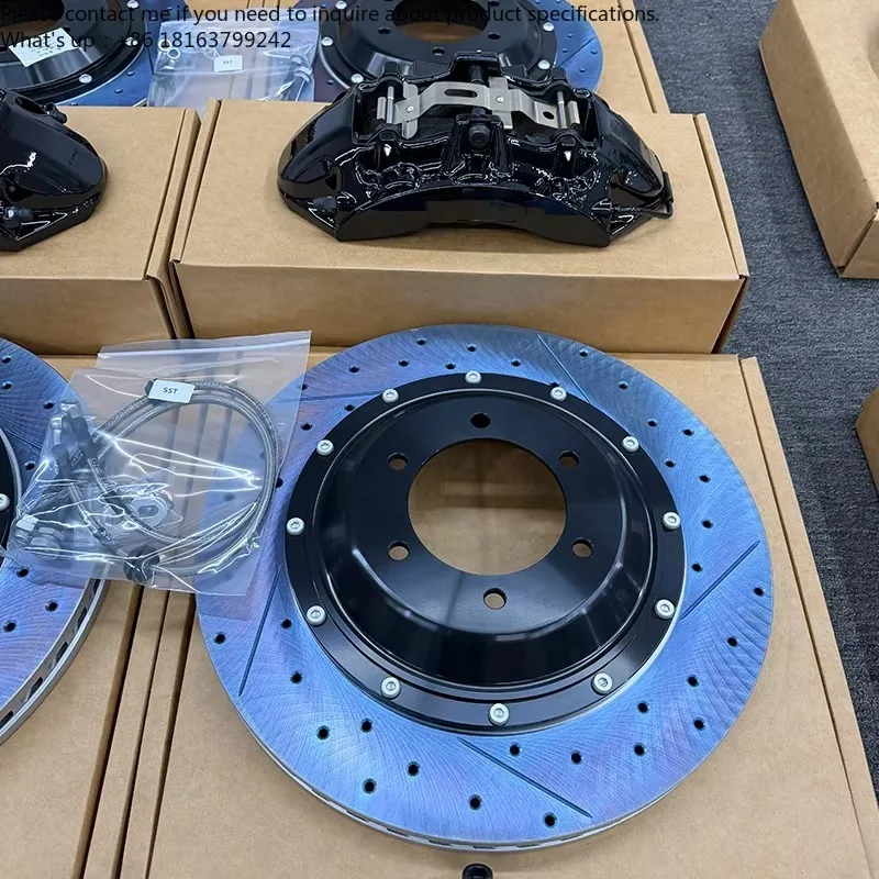 High Performance V6 6Pot and F40 4Pot Big Brake Kit with 365mm 405mm Brake Discs for Toyota FJ Cruiser and Tundra Upgrade
High Performance V6 6Pot and F40 4Pot Big Brake Kit with 365mm 405mm Brake Discs for Toyota FJ Cruiser and Tundra Upgrade