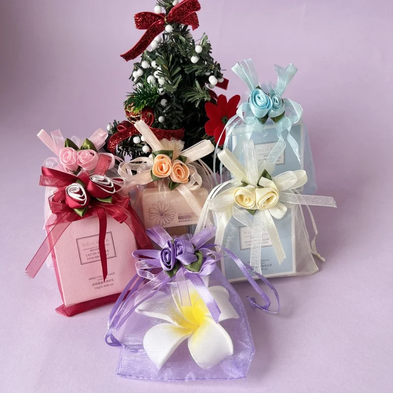 100pcsOrganza Gift Bags, Semi-Transparent Storage Bags, Clothing & Jewelry Packaging Bags, Drawstring with Bow Tie, Wedding Favo
100pcsOrganza Gift Bags, Semi-Transparent Storage Bags, Clothing & Jewelry Packaging Bags, Drawstring with Bow Tie, Wedding Favo