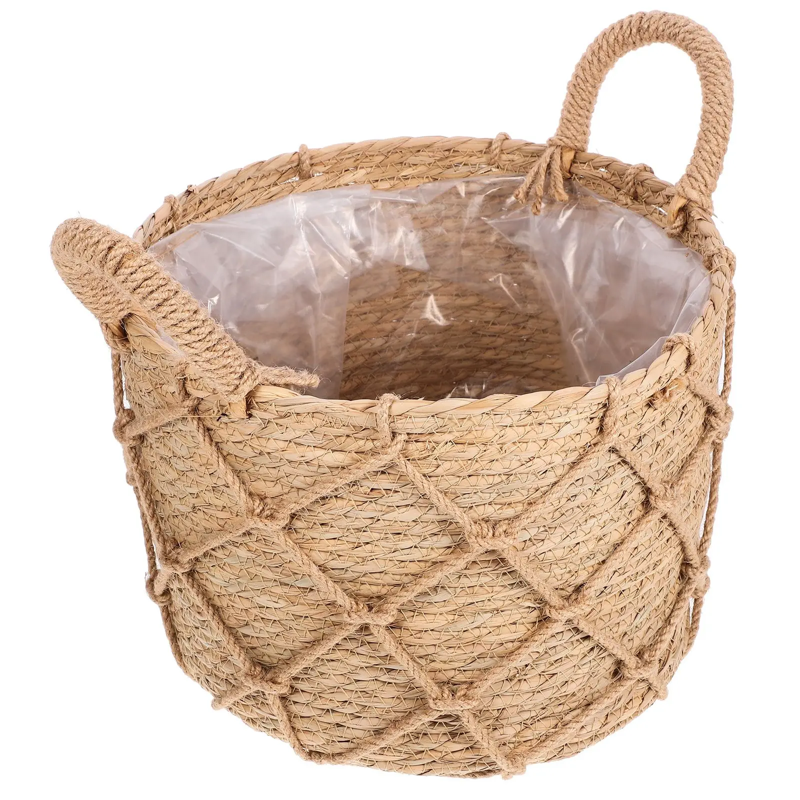 Woven Basket Planter 29x22cm Pastoral Style Storage Decorative Multi-purpose Grass Flower Pot Indoor Plants Straw
Woven Basket Planter 29x22cm Pastoral Style Storage Decorative Multi-purpose Grass Flower Pot Indoor Plants Straw