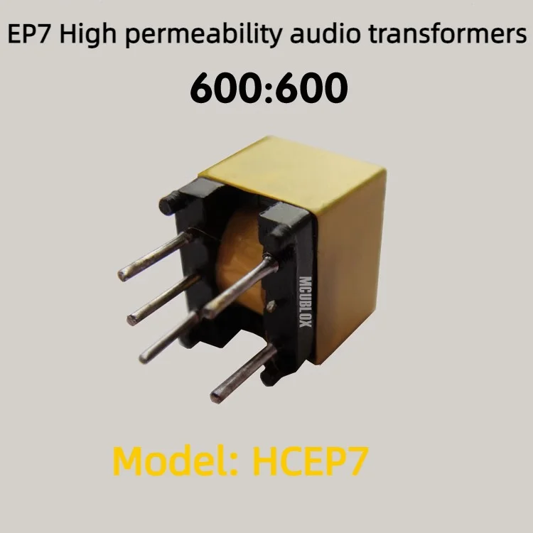 10Pcs Audio Isolation Transformer High Permeability Magnetic Skeleton EP7 600:600 Audio Transformer 
10Pcs Audio Isolation Transformer High Permeability Magnetic Skeleton EP7 600:600 Audio Transformer