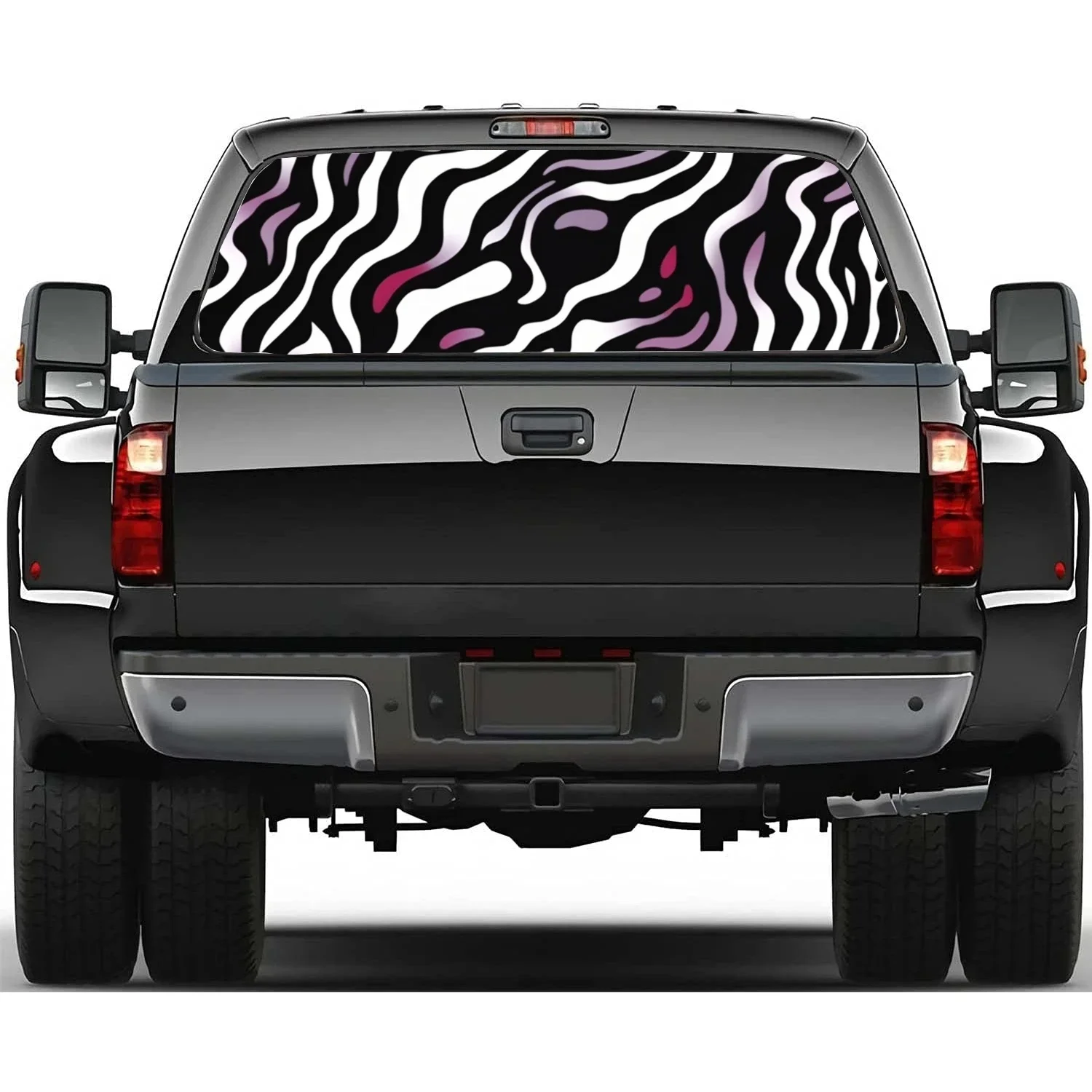 Камуфляжная наклейка на заднее окно автомобиля с изображением зебры, подходит для пикапа, грузовика, автомобиля, универсальная прозрачная перфорированная виниловая наклейка на заднее окно
Камуфляжная наклейка на заднее окно автомобиля с изображением зебры, подходит для пикапа, грузовика, автомобиля, универсальная прозрачная перфорированная виниловая наклейка на заднее окно