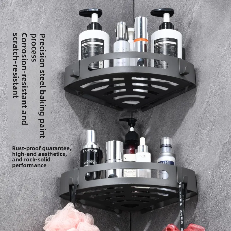 Bathroom Storage Rack Stainless Steel 304 Wall Mounted No Drilling Toilet Washroom Organizer for Personal Care Supplies
Bathroom Storage Rack Stainless Steel 304 Wall Mounted No Drilling Toilet Washroom Organizer for Personal Care Supplies