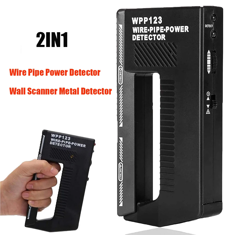Multifunctional ABS Wall Scanner Metal Detector Pointer AC Wire Metal Detection Wire Pipe Power Detector Tool for Home Structure
Multifunctional ABS Wall Scanner Metal Detector Pointer AC Wire Metal Detection Wire Pipe Power Detector Tool for Home Structure