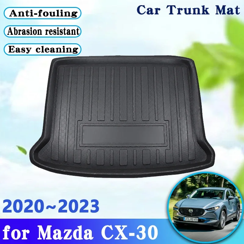 Коврики в багажник автомобиля для Mazda CX-30, аксессуары 2023 2022 2021 2020, водонепроницаемый багажник, напольный багажник, коврик для хранения ковров, 3D EVA
Коврики в багажник автомобиля для Mazda CX-30, аксессуары 2023 2022 2021 2020, водонепроницаемый багажник, напольный багажник, коврик для хранения ковров, 3D EVA