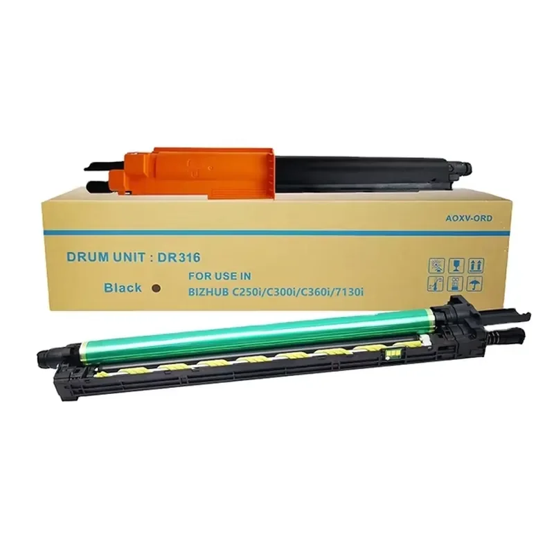 2026 Compatible DR316 drum unit for C250i C300i C360i C7130i TN328 toner
2026 Compatible DR316 drum unit for C250i C300i C360i C7130i TN328 toner