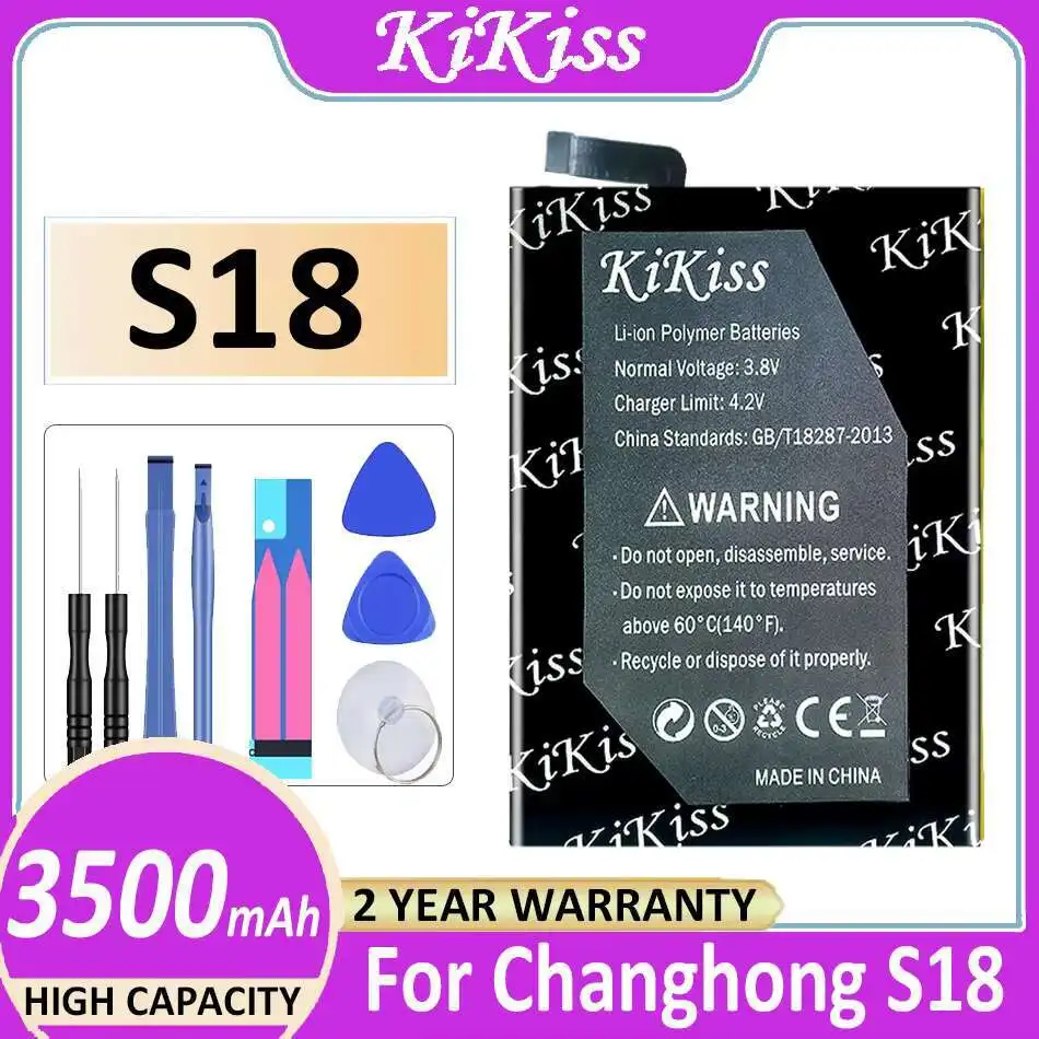 Прочный аккумулятор большой емкости для мобильного телефона Changhong S18, 3500 мАч
Прочный аккумулятор большой емкости для мобильного телефона Changhong S18, 3500 мАч