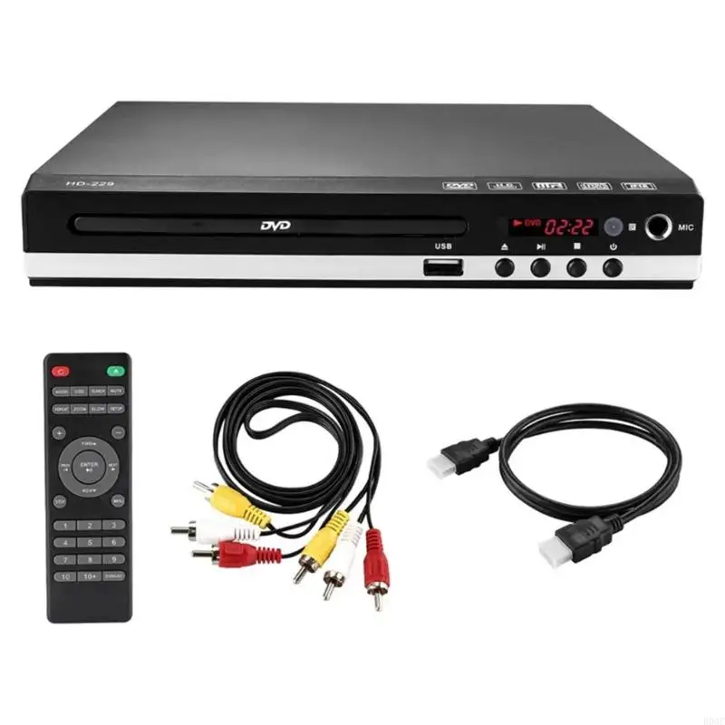 B03C All Region DVD -игрок для телевизора с USB -входом 1080p разрешение легкой навигации и удаленных управления легкой
B03C All Region DVD -игрок для телевизора с USB -входом 1080p разрешение легкой навигации и удаленных управления легкой