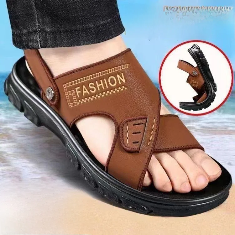 Men's Summer 2025 Beach Driving Thickened Anti-slip Wear-resistant Breathable Two-wear Beach Sandals PVC Upper Lace-up Closure
Men's Summer 2025 Beach Driving Thickened Anti-slip Wear-resistant Breathable Two-wear Beach Sandals PVC Upper Lace-up Closure