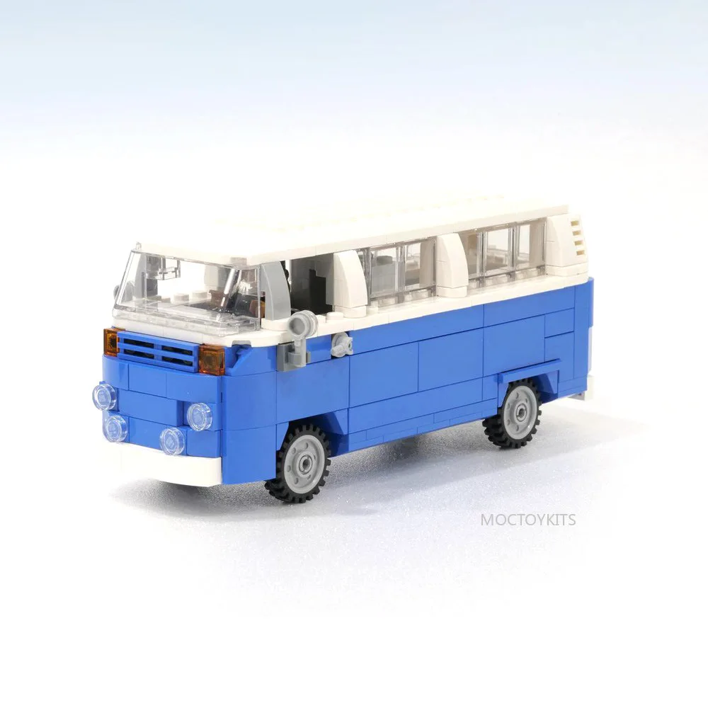 City Car Model MOC Building Bricks Speed Champions Style T2 Bus Modular Technology Gifts Holiday Toys Suit Assemble Children
City Car Model MOC Building Bricks Speed Champions Style T2 Bus Modular Technology Gifts Holiday Toys Suit Assemble Children