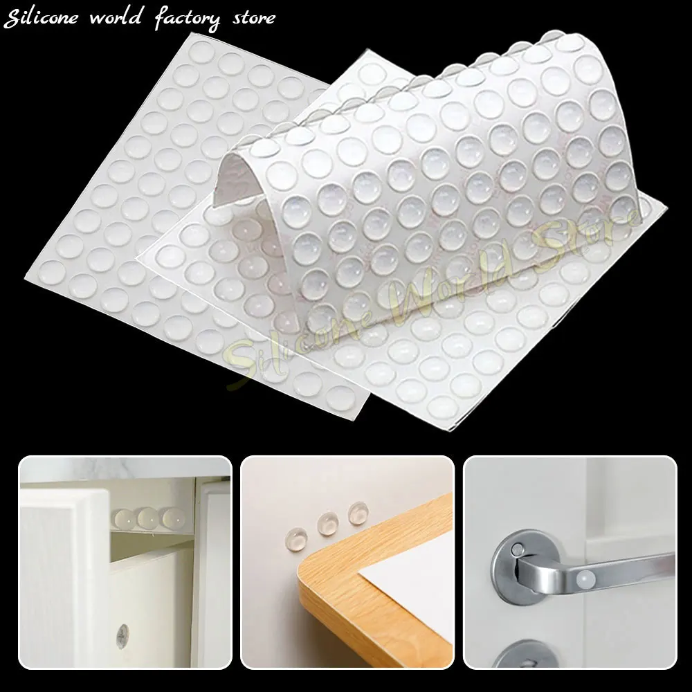 SW 100PCS Self Adhesive Anti-collision Silicone Particles Door Stopper Damper Buffer Furniture Pads Cushion Mute Protective Pad
SW 100PCS Self Adhesive Anti-collision Silicone Particles Door Stopper Damper Buffer Furniture Pads Cushion Mute Protective Pad